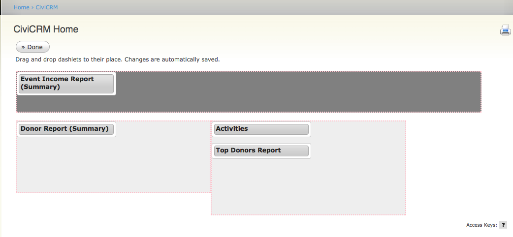 Configure Dashboard