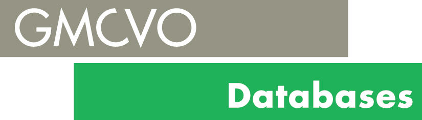 GMCVO Databases Logo