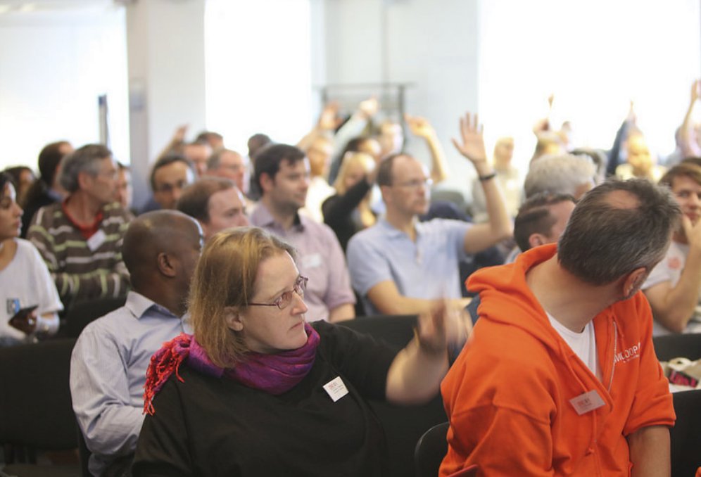 Photo at a CiviCon by Klaas Eikelboom