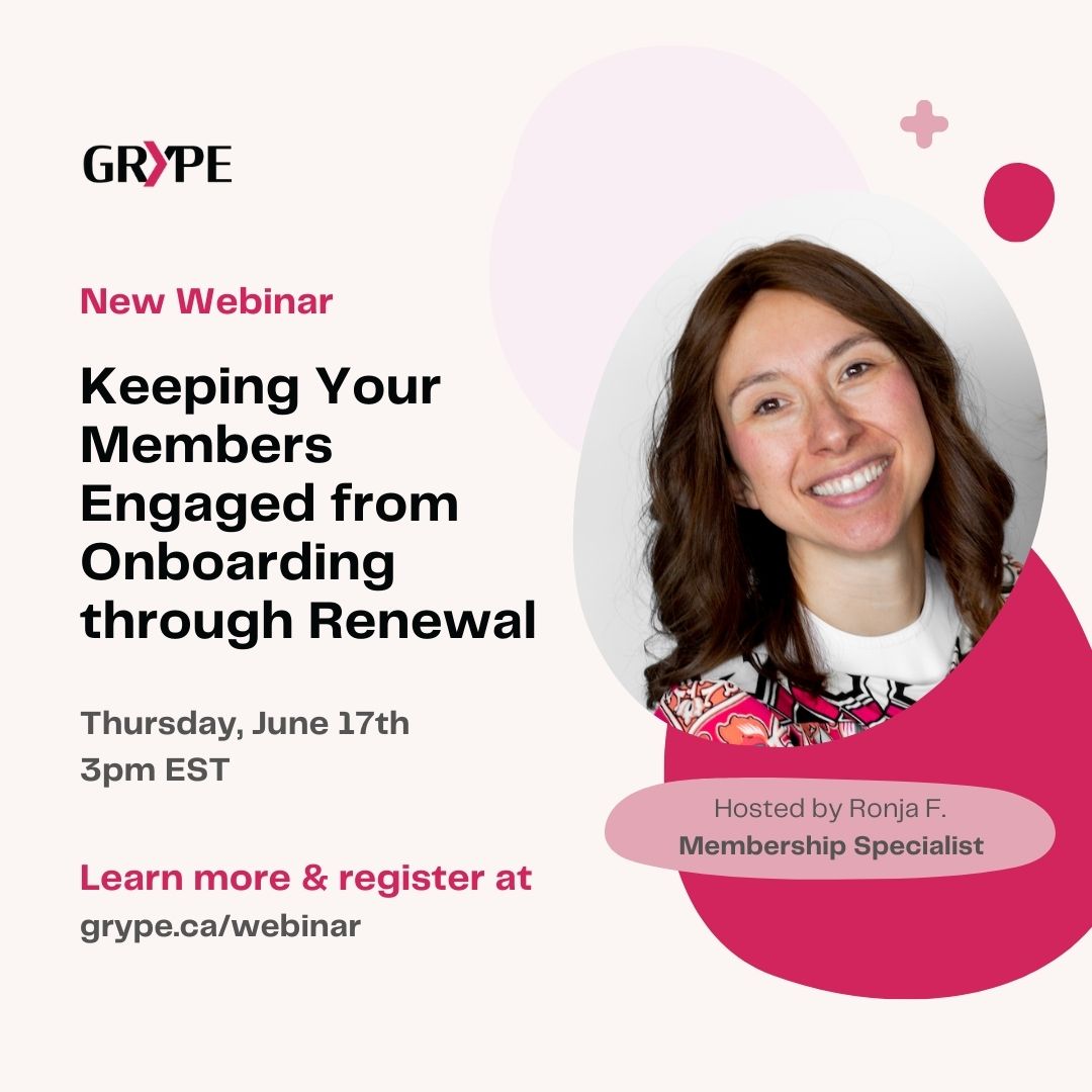 Webinar keeping your members engaged from onboarding to renewal promo