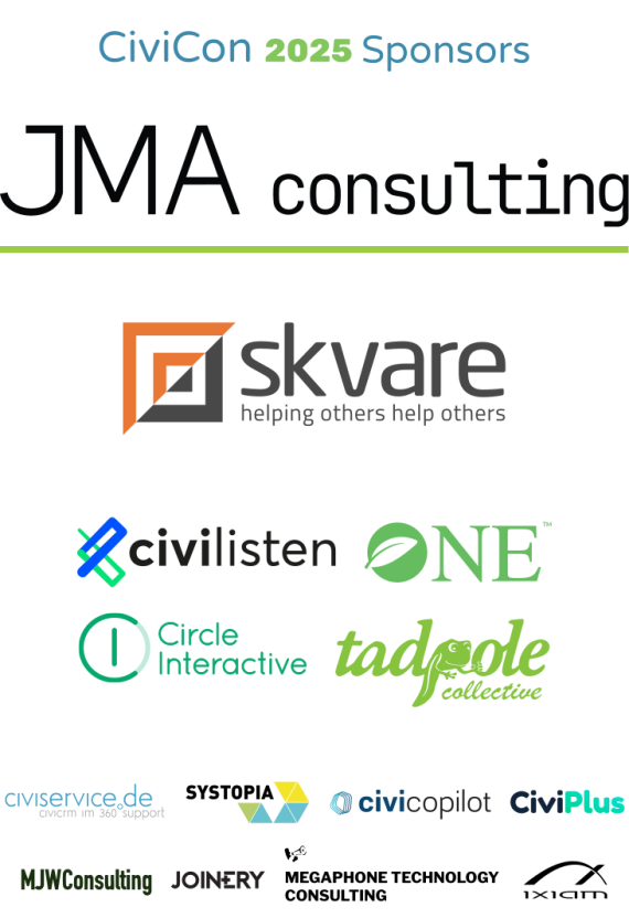 CiviCon 2025 Sponsors