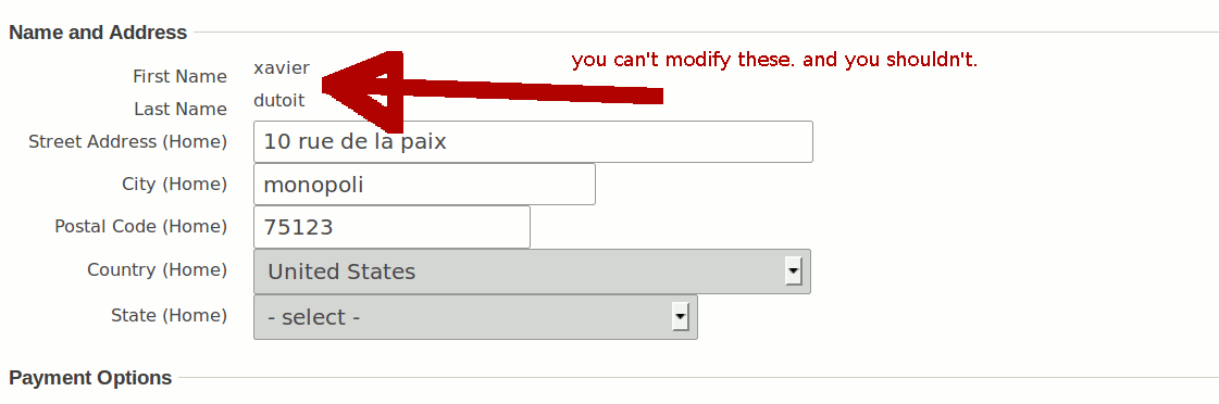 No overwrite screen CiviCRM